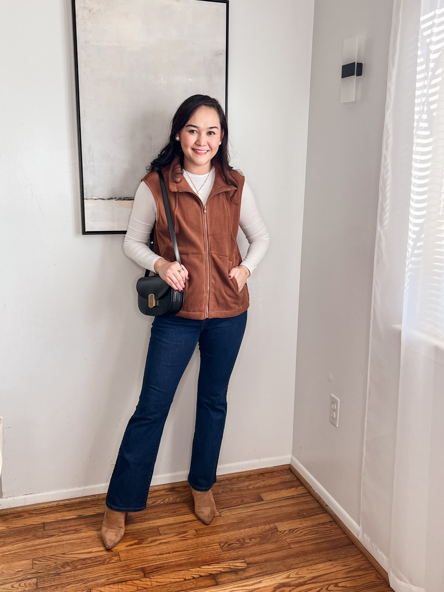 Cozy vest, amazon fashion, Fall Outfit, Mild Winter outfit 

#LTKSeasonal #LTKgrwm #LTKootd