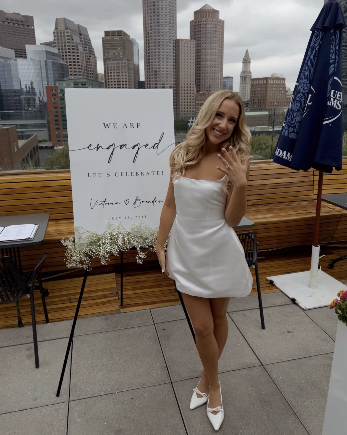 White mini dress & kitten heel 🤍🏹

#LTKBeauty #LTKWedding #LTKStyleTip