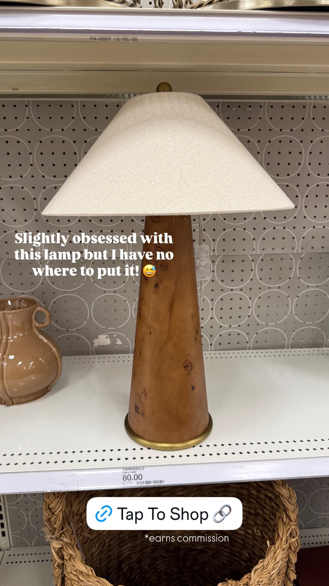 Slightly obsessed with this Studio McGee lamp from Target but I have no where to put it! 😅 So gorgeous!

#LTKHome