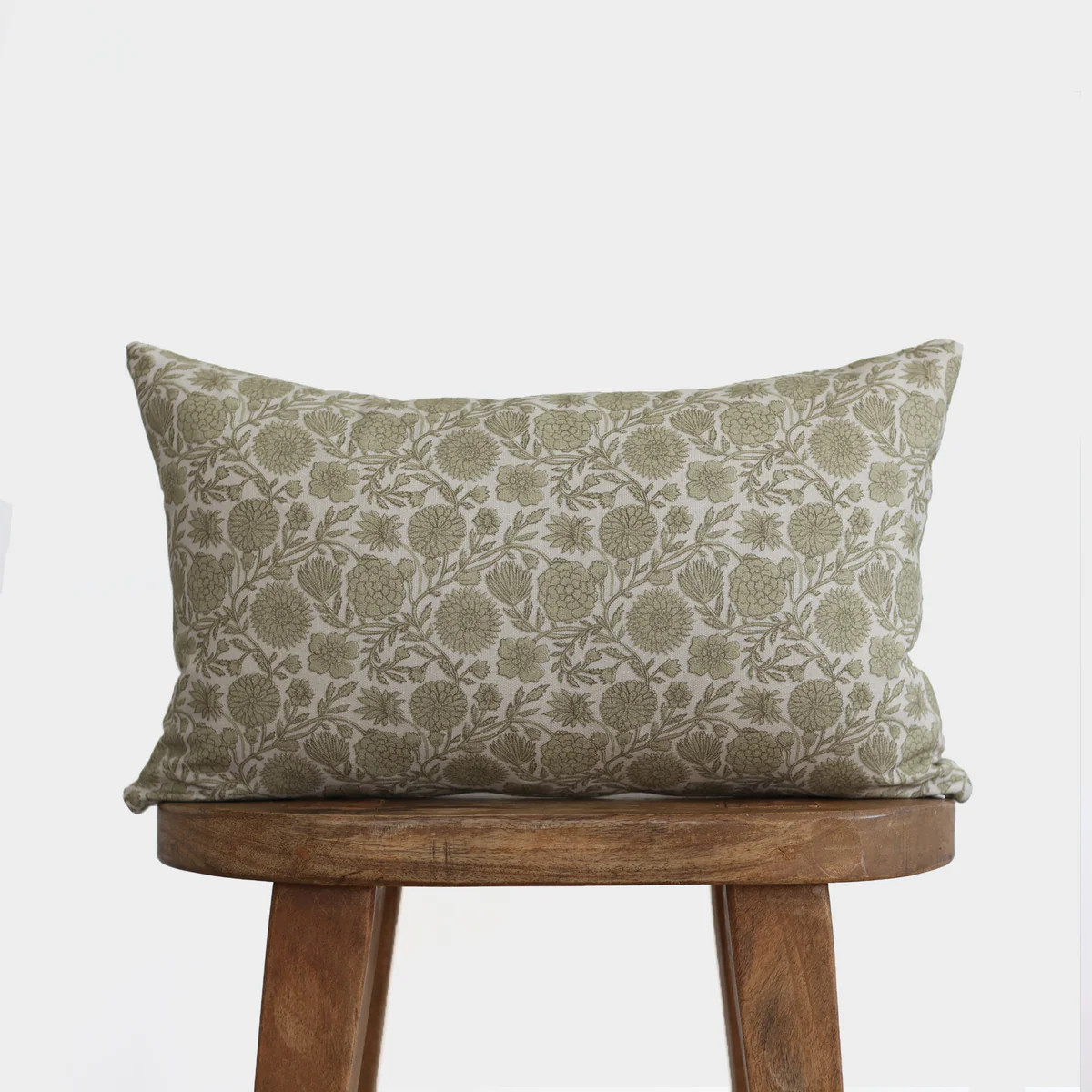 Gracie in Green - Lumbar - 12x20" | 12x40" | Woven Nook