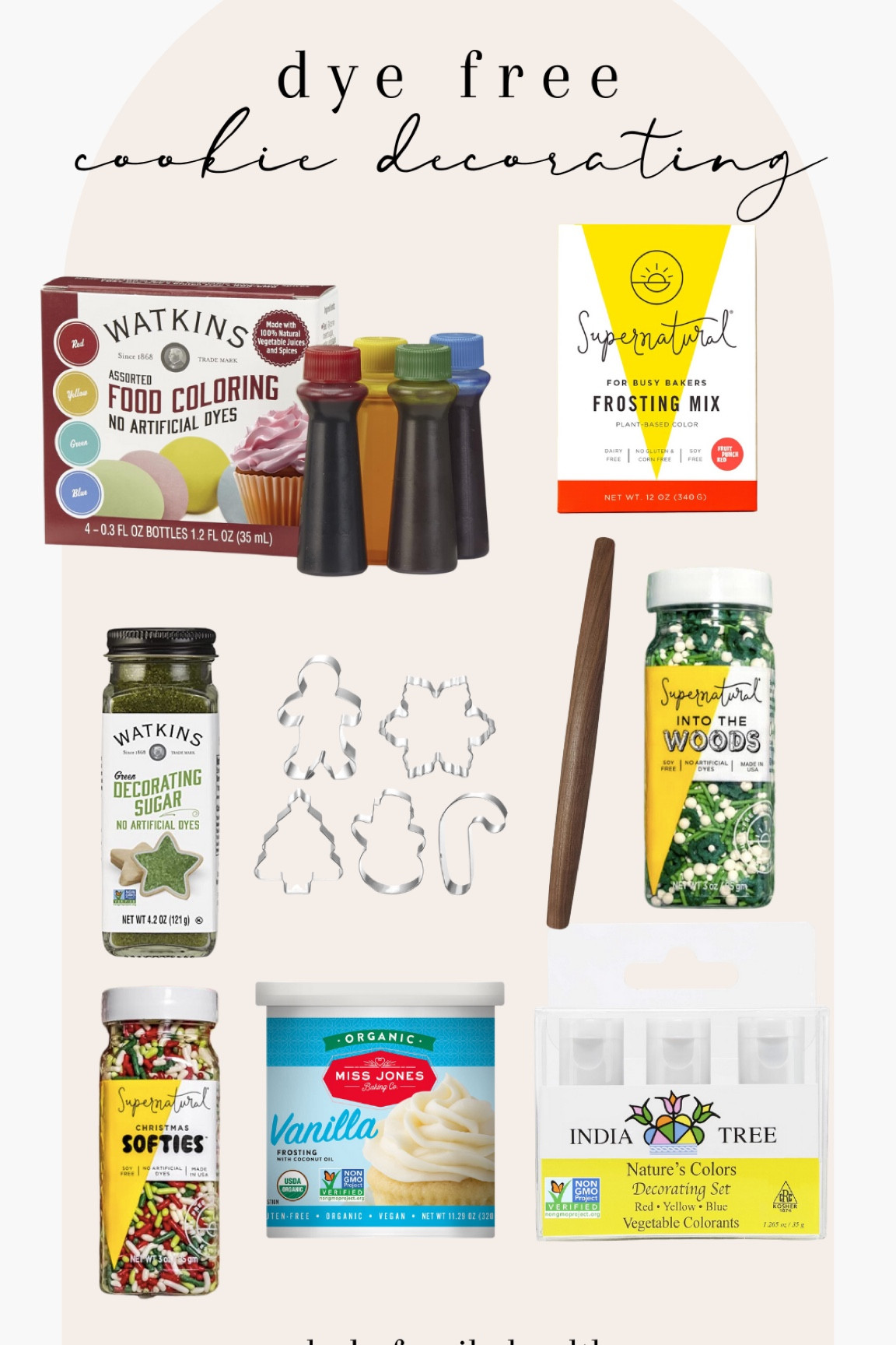 Skip the dyes and conventional frosting this year and opt for better options! Here are some upgraded / healthier choices for your Christmas cookies this year!🎄🍪