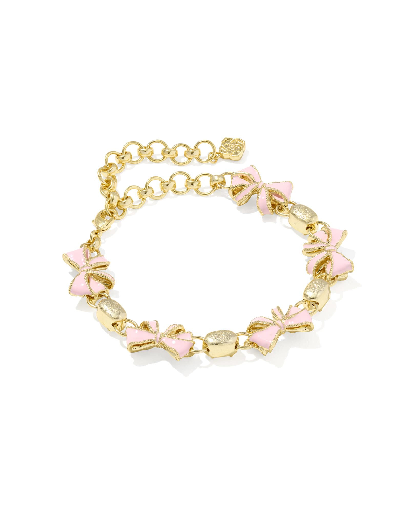 Kendra Scott x LoveShackFancy Bow Gold Delicate Chain Bracelet | Mix/Metal | Kendra Scott
