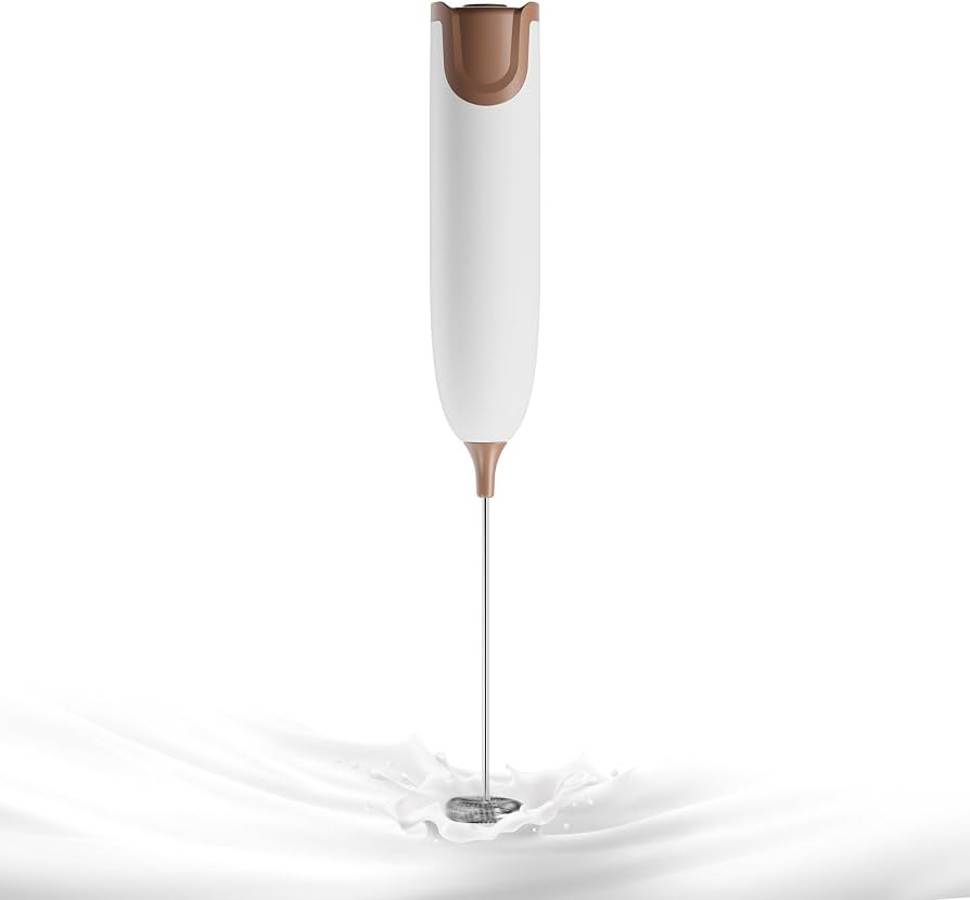 HeTian Handheld Electric Milk Frother, Battery Operated Froth Maker, Mini Blender & Electric Blen... | Amazon (US)