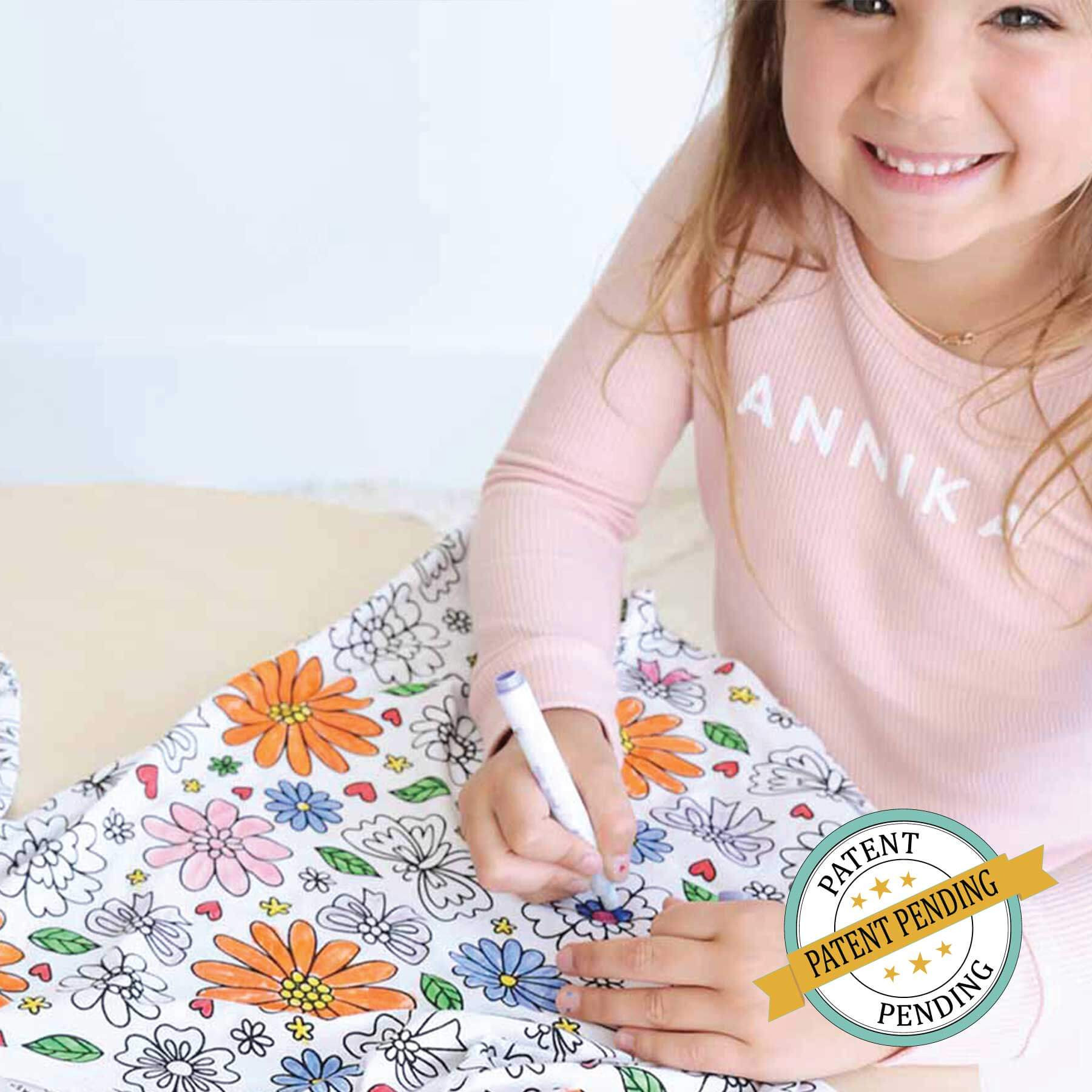 Color Me Pajama™ Two Piece Set | Floral Flutter | Caden Lane