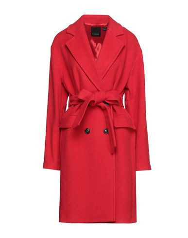 Pinko Woman Coat Red Size 8 Virgin Wool, Polyamide | YOOX (US)