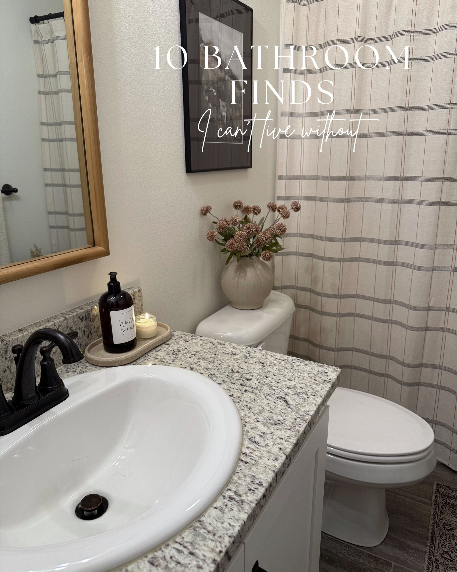 These are the bathroom finds I reach for, recommend, and would buy again without hesitation. From simple organization upgrades to the finishing touches that make the space feel more elevated, each one has earned a permanent spot in my home.

#LTKHome