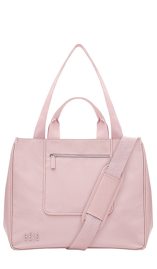 BEIS East West Tote in Pink. | Revolve Clothing (Global)