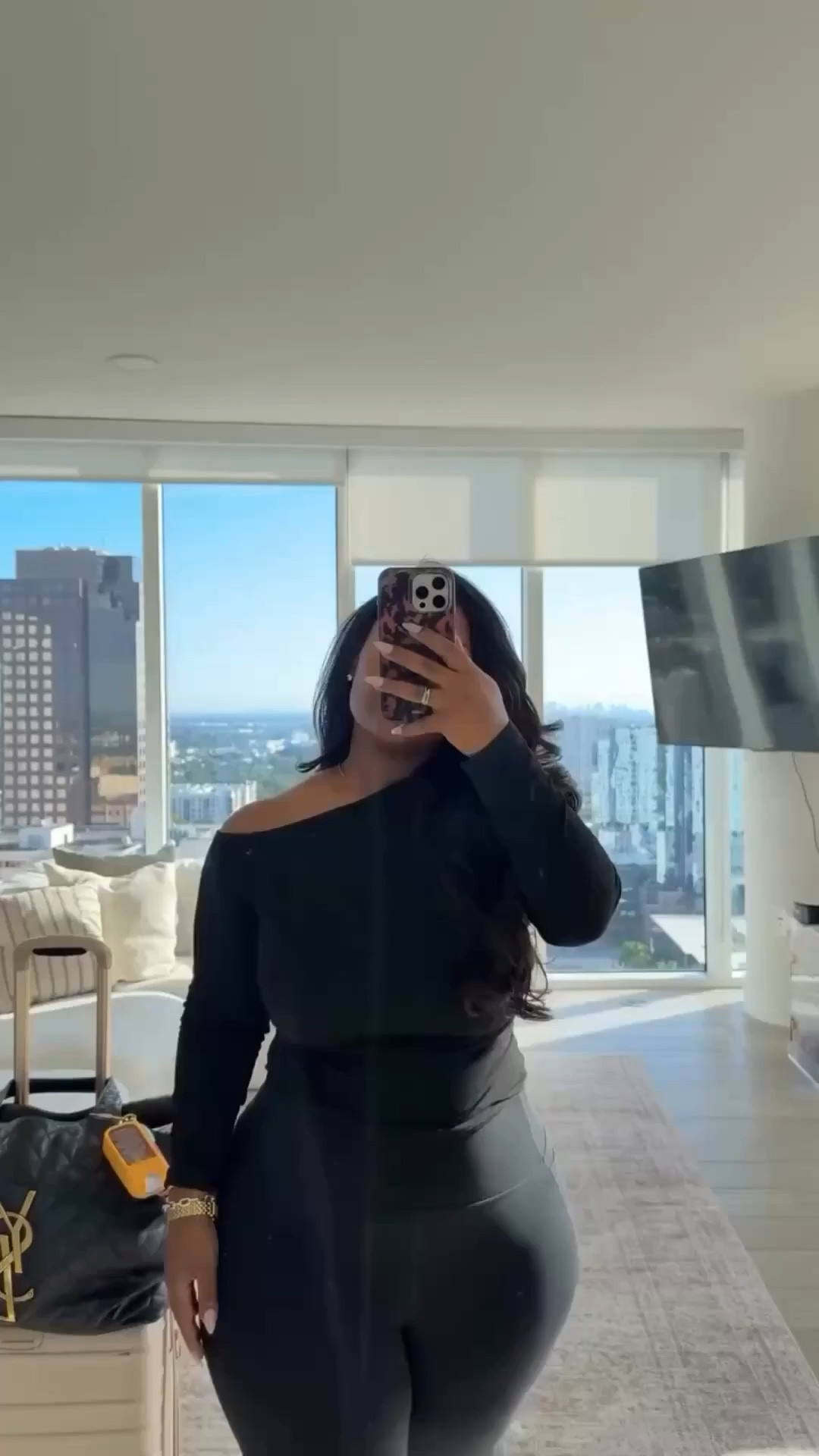 Love this fit for traveling 🖤

Travel outfit, airport outfit, comfy outfit, off the shoulder top, curvy girl outfits, Amazon fashion, Emmy Petit 

#LTKTravel #LTKPetite #LTKMidsize