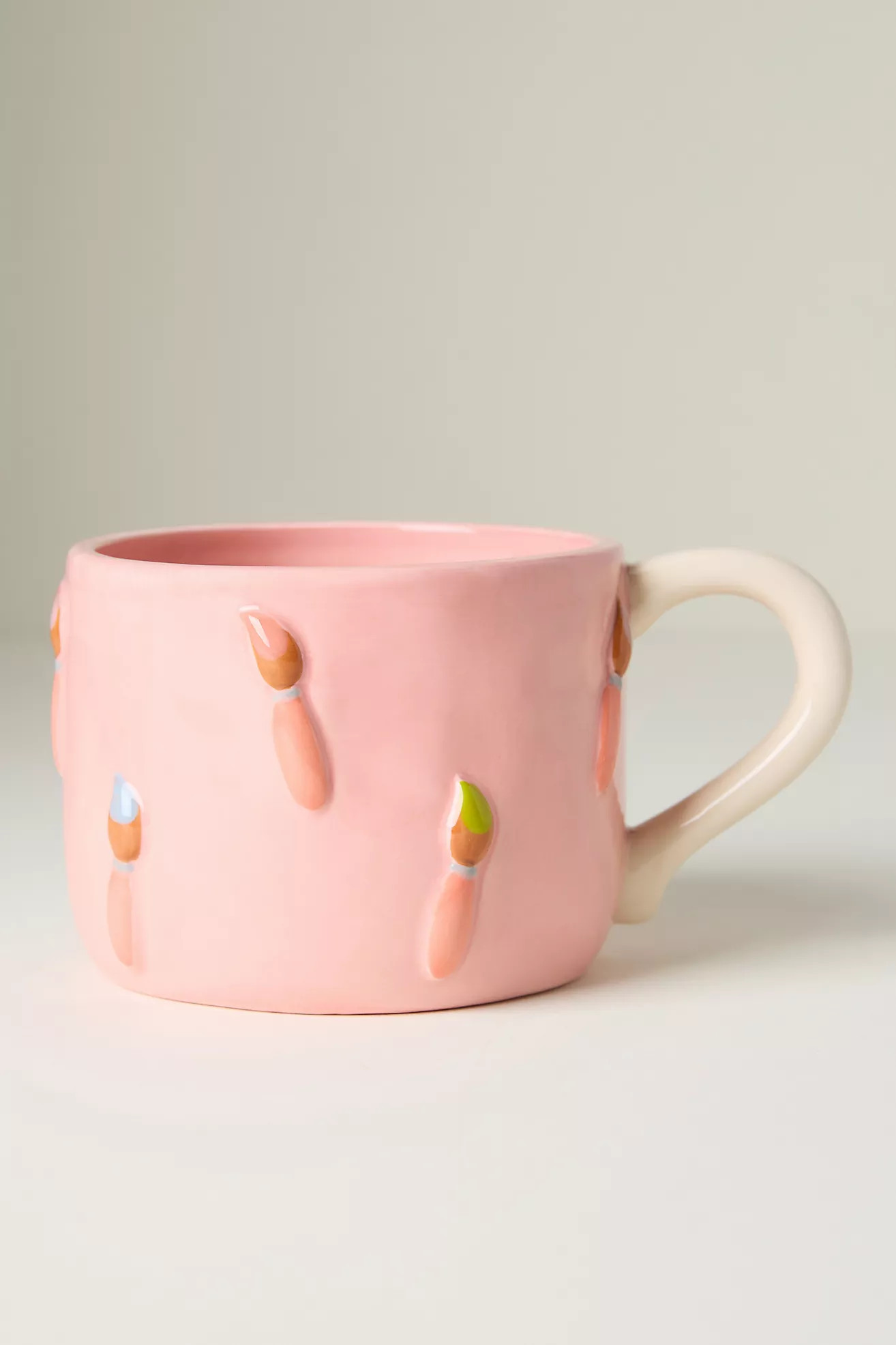 Winged Pupa Stoneware Hobby Mug | Anthropologie (US)