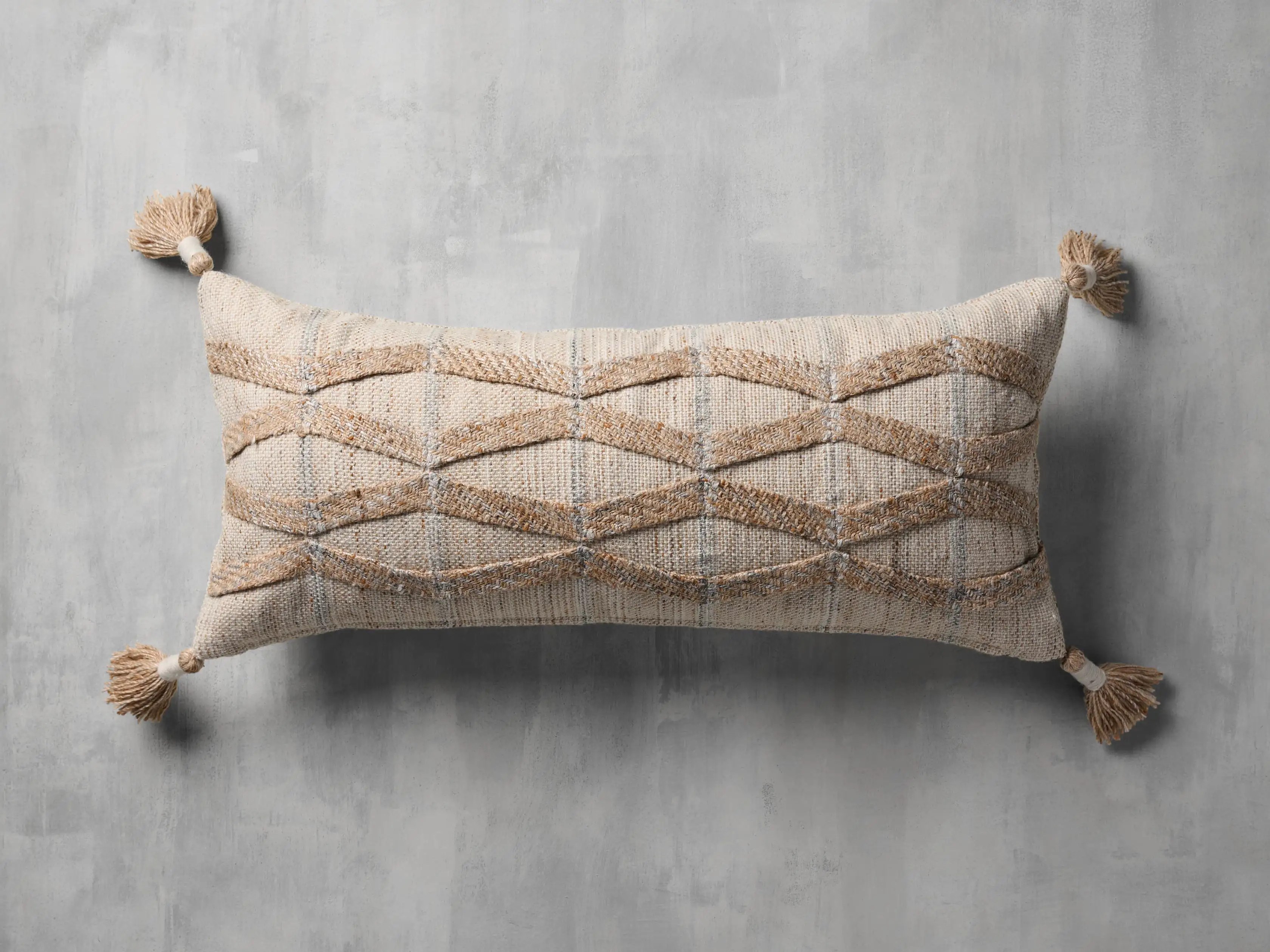 Mesa Outdoor Lumbar Pillow Cover | Arhaus