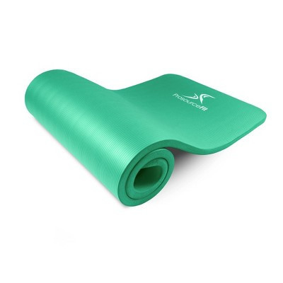Extra Thick Yoga and Pilates Mat 1-in, Green | Target
