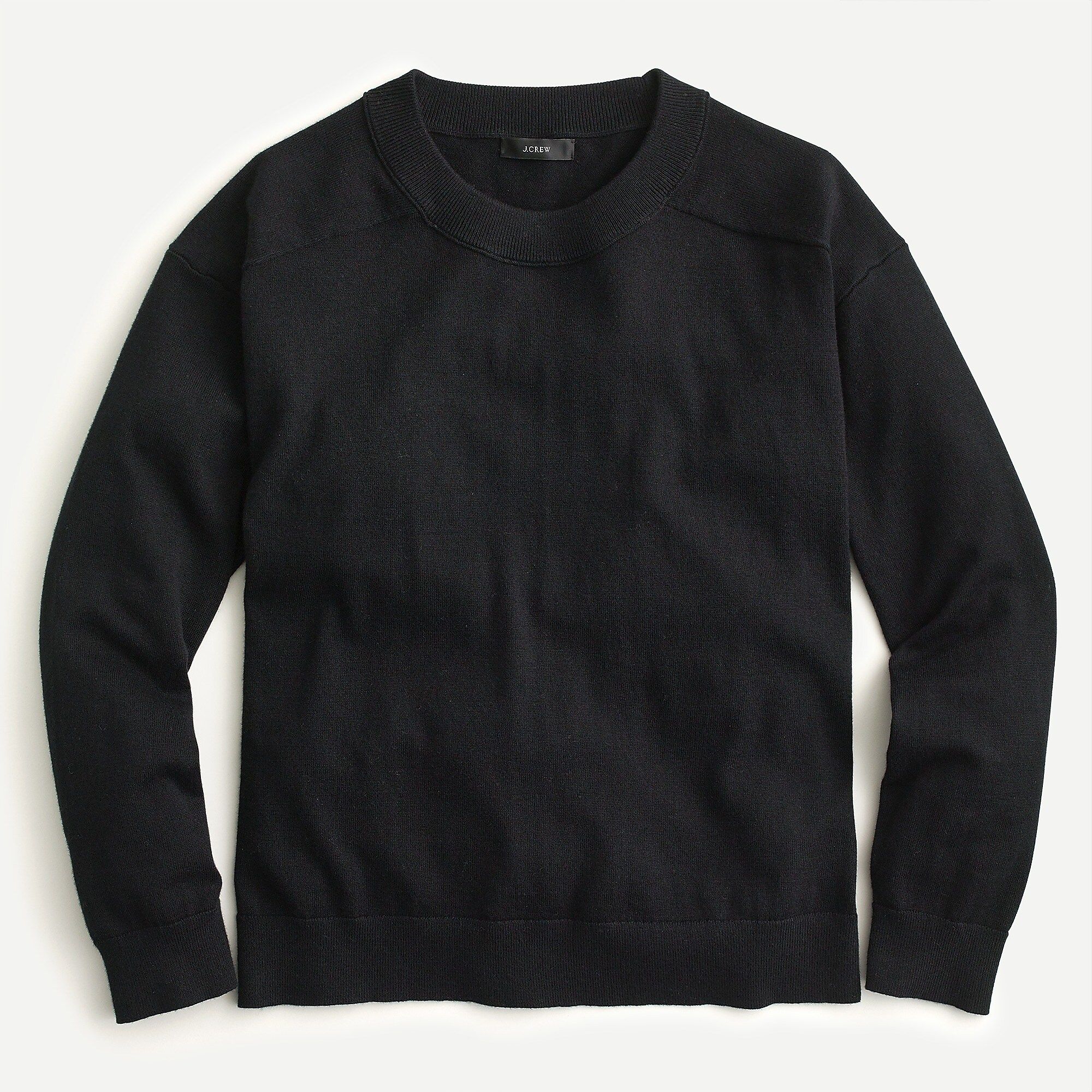 Crewneck pullover in cotton-cashmere | J.Crew US
