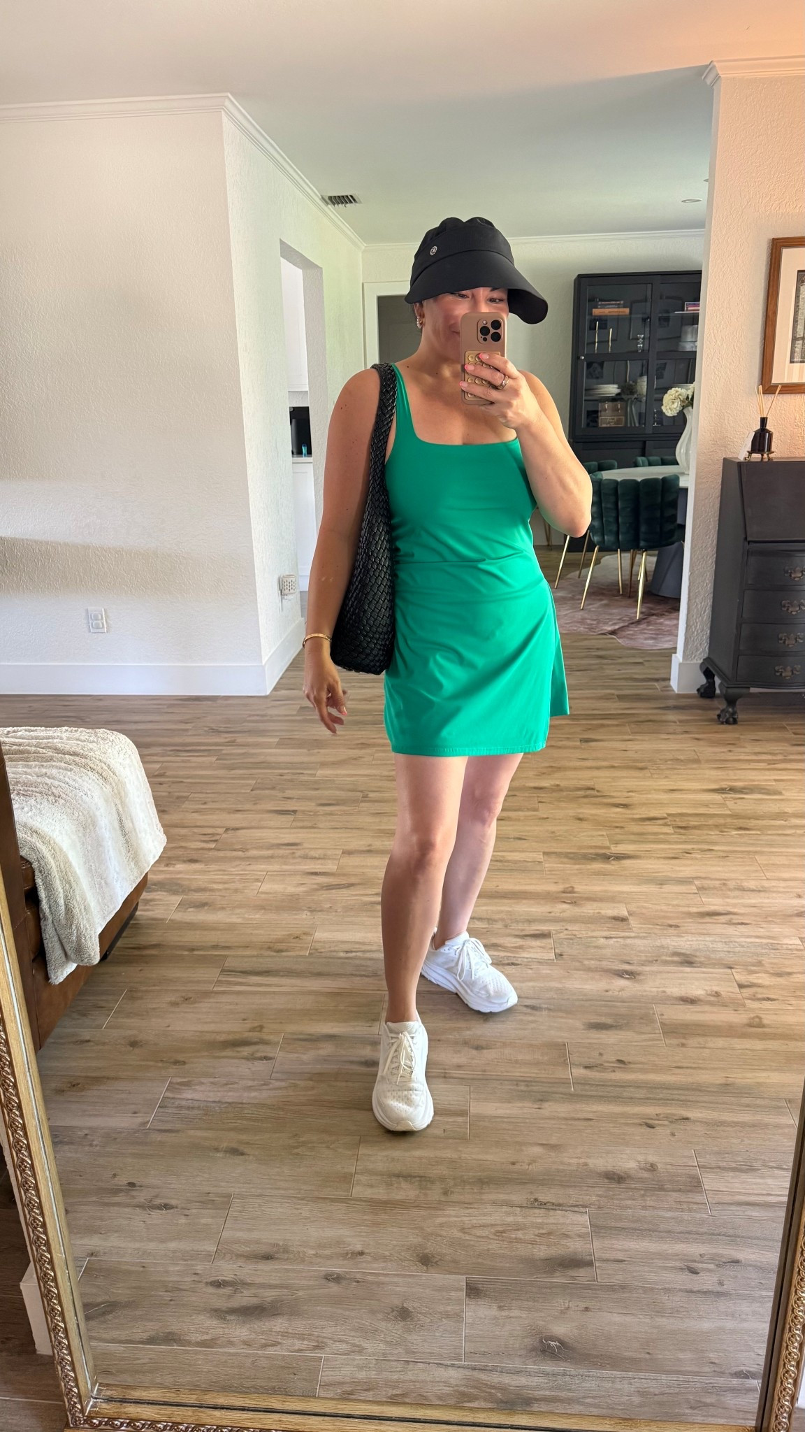 Green tennis dress is so comfy perfect for Master’s Weekend 

#LTKootd #LTKmomlife #LTKOver40