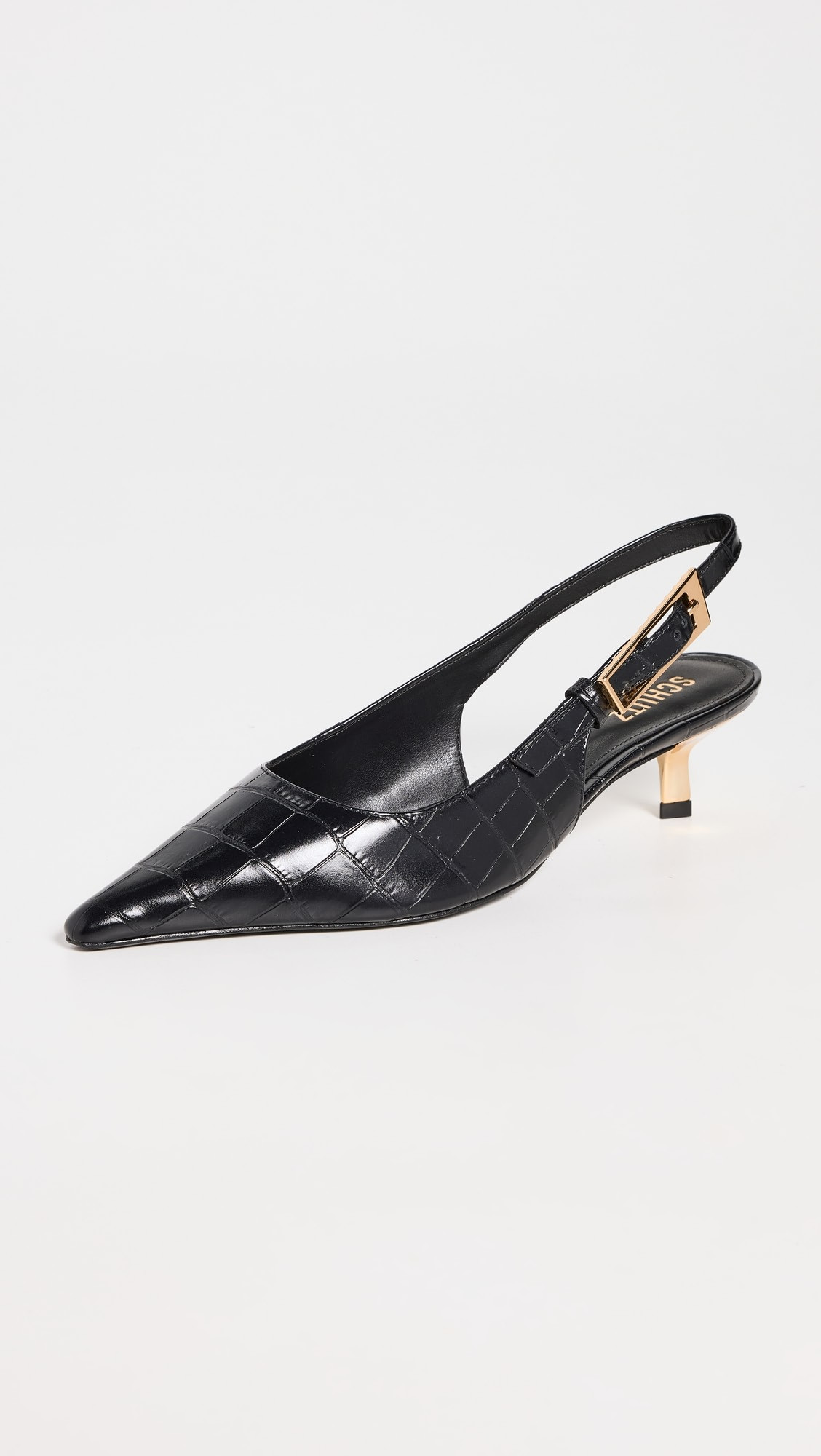 Lana Croco Slingback Pumps | Shopbop