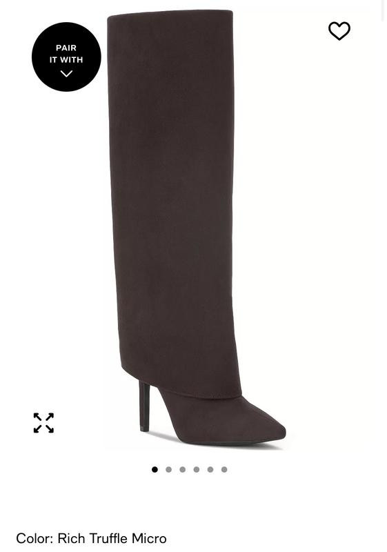 Women's Skylar Fold Over Cuffed Dress Boots | Macy's