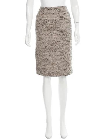 Piazza Sempione Tweed Pencil Skirt | The Real Real, Inc.