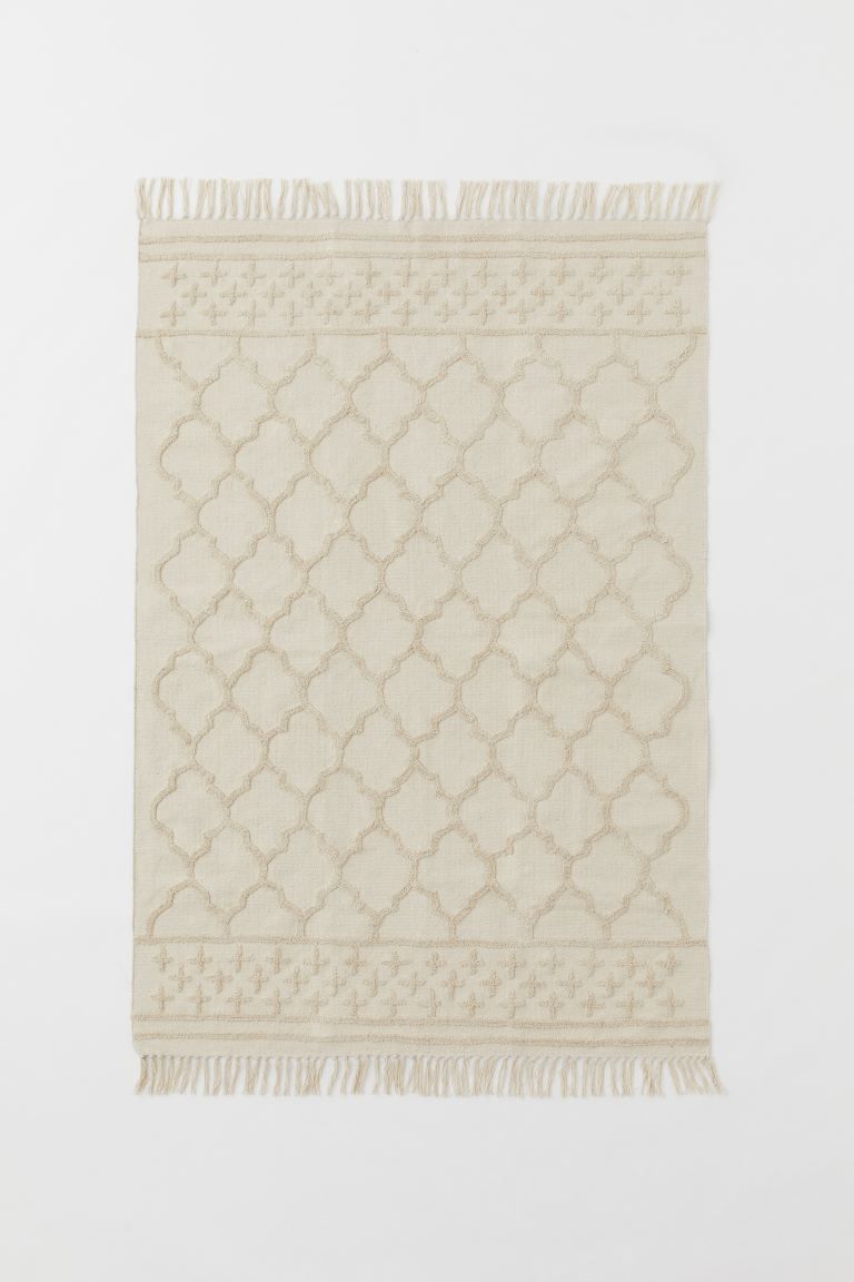 Tasselled cotton rug | H&M (UK, MY, IN, SG, PH, TW, HK)