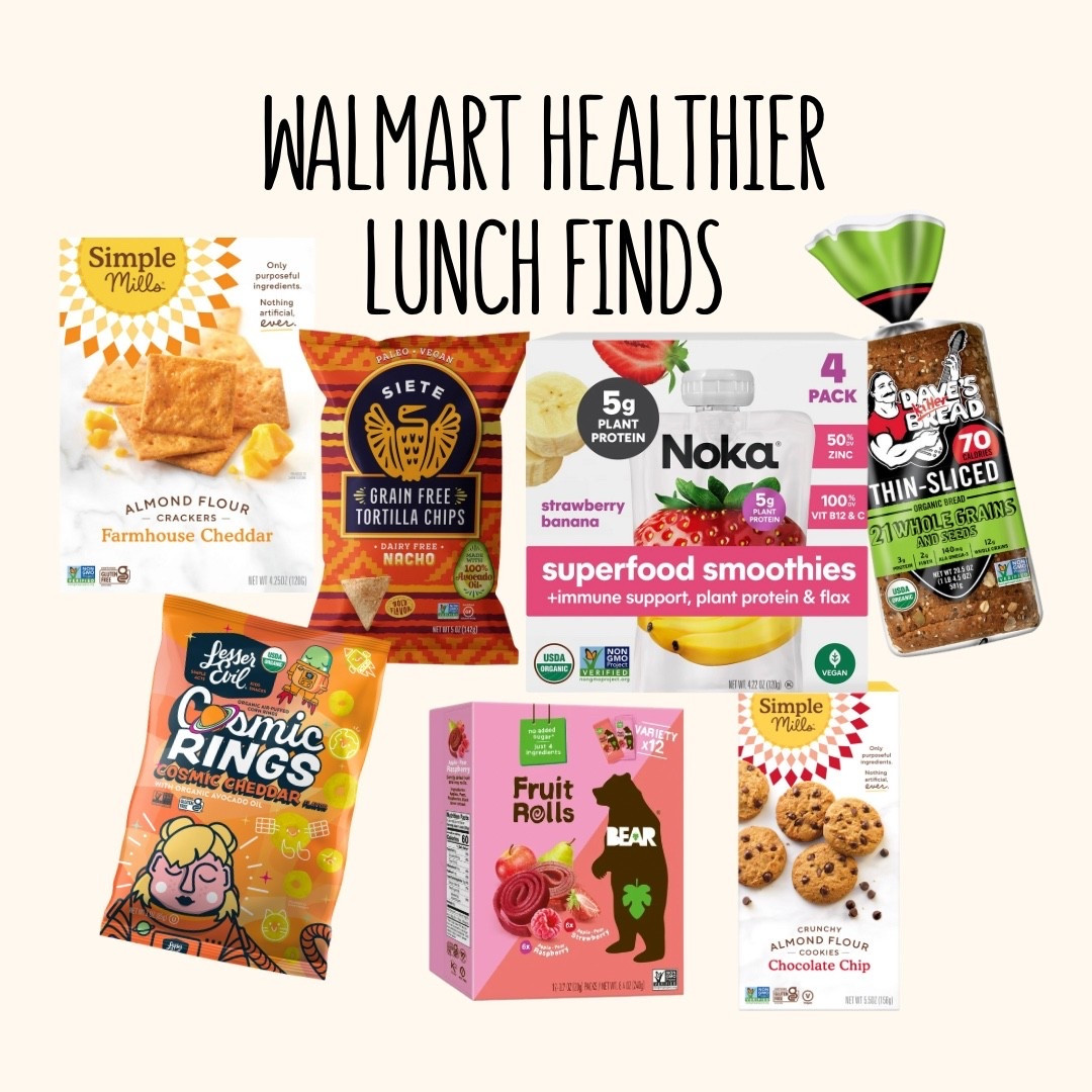Healthier lunch finds at Walmart! Links are ready so you can add them to your cart for your next grocery pick up! 

#LTKKids #LTKFamily