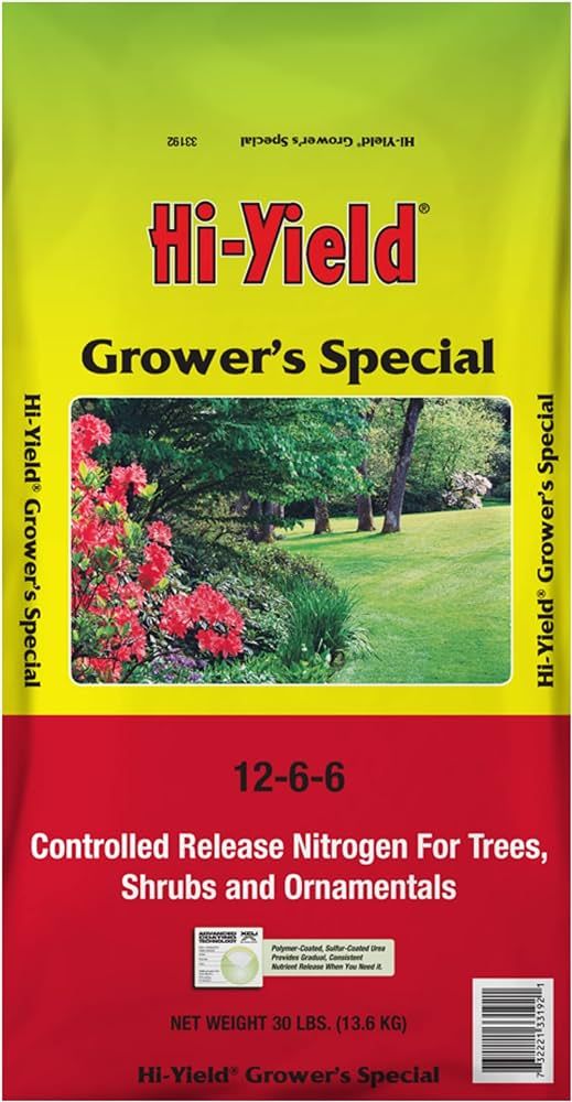 Hi-Yield (33192) Grower's Special Fertilizer 12-6-6 (30 lbs.) | Amazon (US)