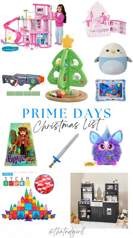 It’s Prime Days! Starting my Christmas shopping with so many deals on toys! 

Brats, barbie, furby, toys, Christmas gifts, kids gifts, squishmellow, nerf, play kitchen

#LTKGiftGuide #LTKkids #LTKfindsunder50
