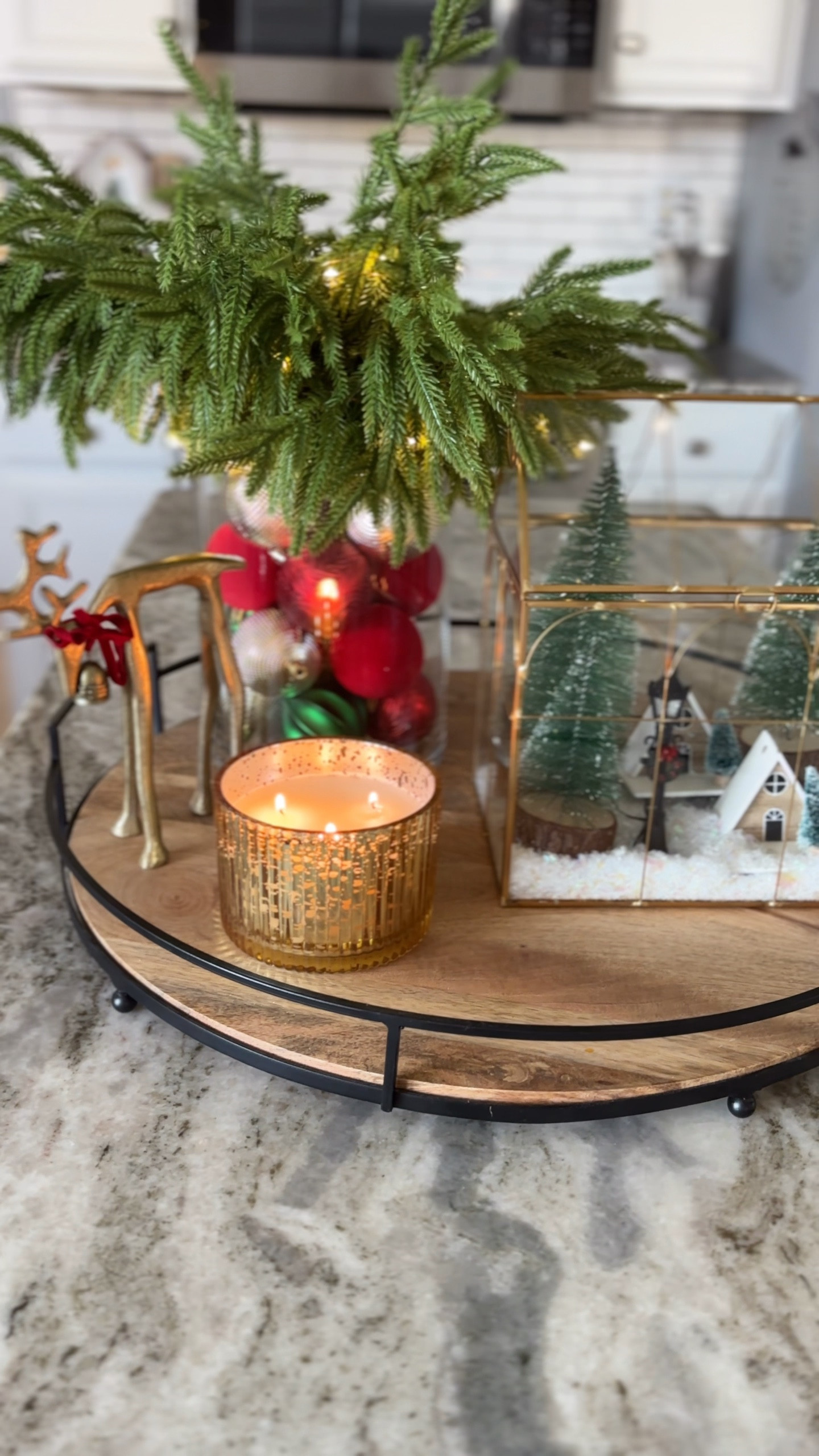Simple Christmas DIY that looks so festive ✨
This little centerpiece came together in just minutes & I’m obsessed with how magical it turned out. It’s the perfect quick DIY before hosting or the sweetest addition to your holiday display 🎄

Comment “Joy” to get the links sent straight to your inbox 🫶🏻













.
.
.
.
#diychristmas #christmasdiy #holidaydiy #holidaydecor #christmasdecor #christmascenterpiece 

#LTKHoliday #LTKGiftGuide #LTKSeasonal