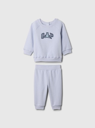 Baby VintageSoft Bear Logo Sweat Set | Gap (US)