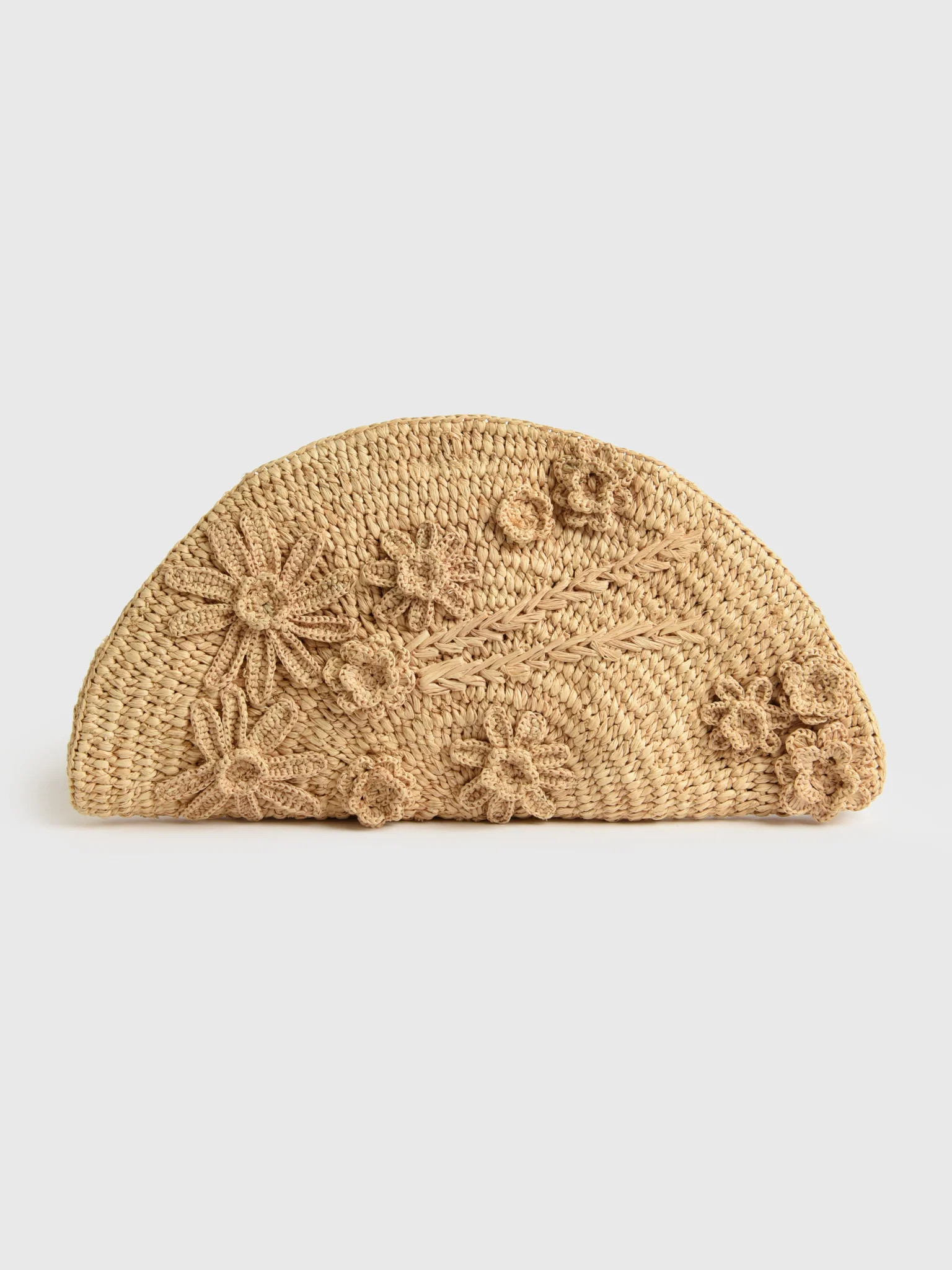 VANESSA BRUNO
                      
                     Raffia Clutch | Saint Bernard