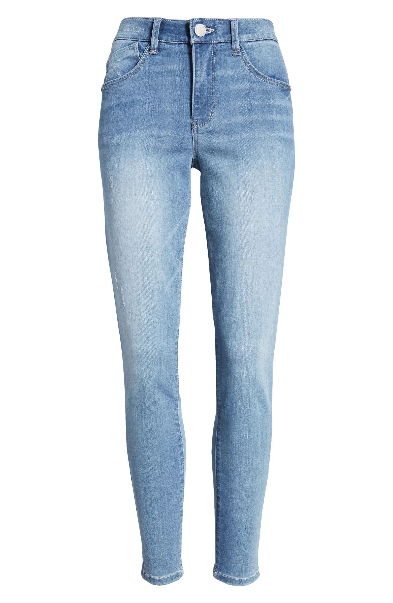 'Ab'Solution Luxe Touch High Waist Ankle Skinny Jeans | Nordstrom