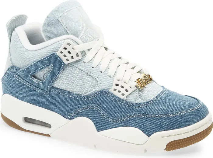 Jordan Air Jordan 4 Retro 'Worn Blue' Basketball Sneaker (Women) | Nordstrom | Nordstrom