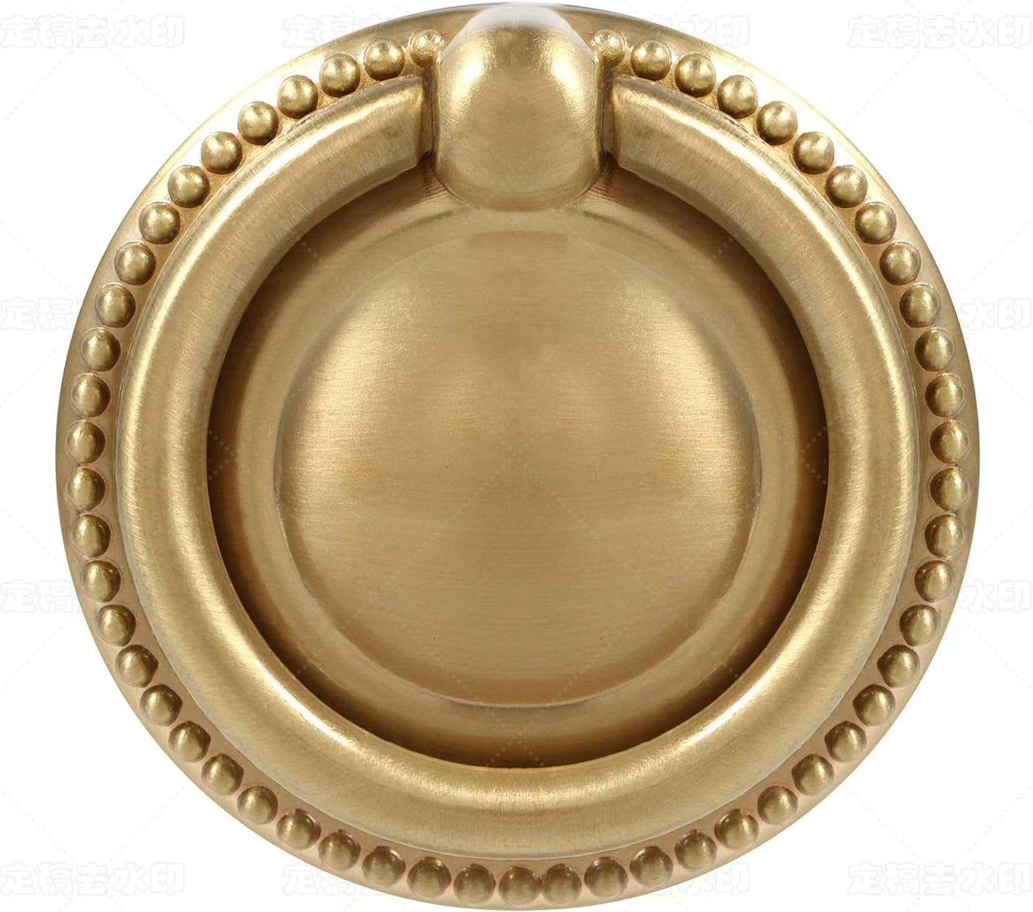 skohom 8 Pack Brush Gold Ring pulls,2" Gold Ring Drawer pulls,Ring Cabinet Cupboard pulls with Ro... | Amazon (US)