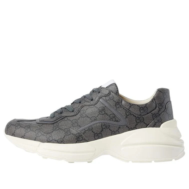 Gucci GG Rhyton Sneakers 'Grey White' | KICKS CREW
