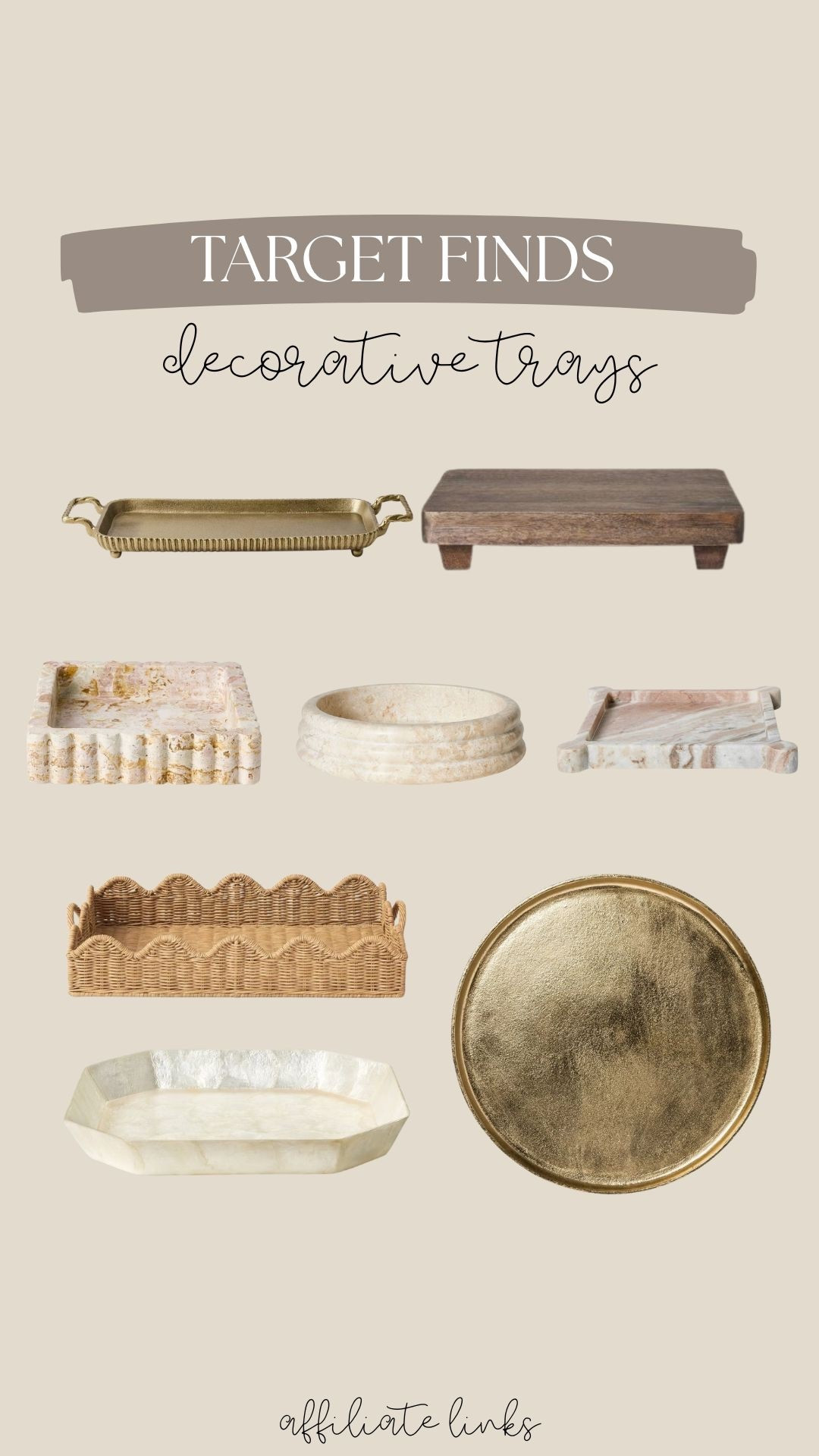 Target Finds Decorative Tray

Trays, Target decor, new at Target, for the home, home finds, tray styling, tray decor 

#LTKFindsUnder100 #LTKFindsUnder50 #LTKHome