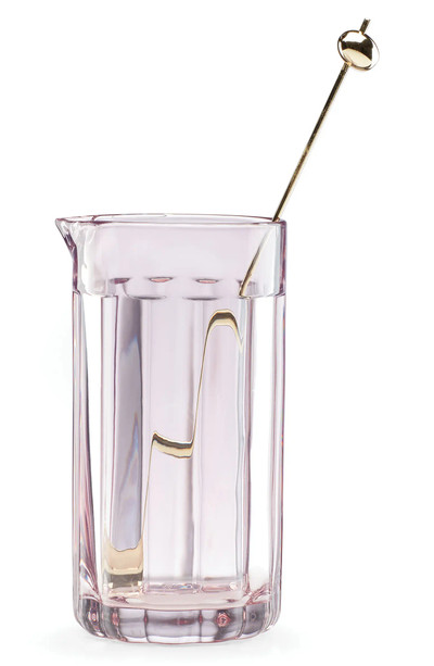 kate spade new york Park Circle Rose Cocktail Carafe