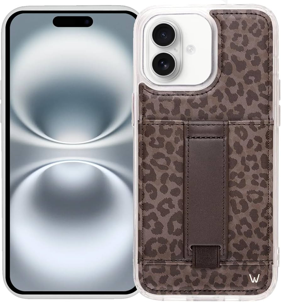 Walli Cases for iPhone 16 Case Aesthetic Wallet Phone Case Card Holder, Securely Holds up to 2 Ca... | Amazon (US)