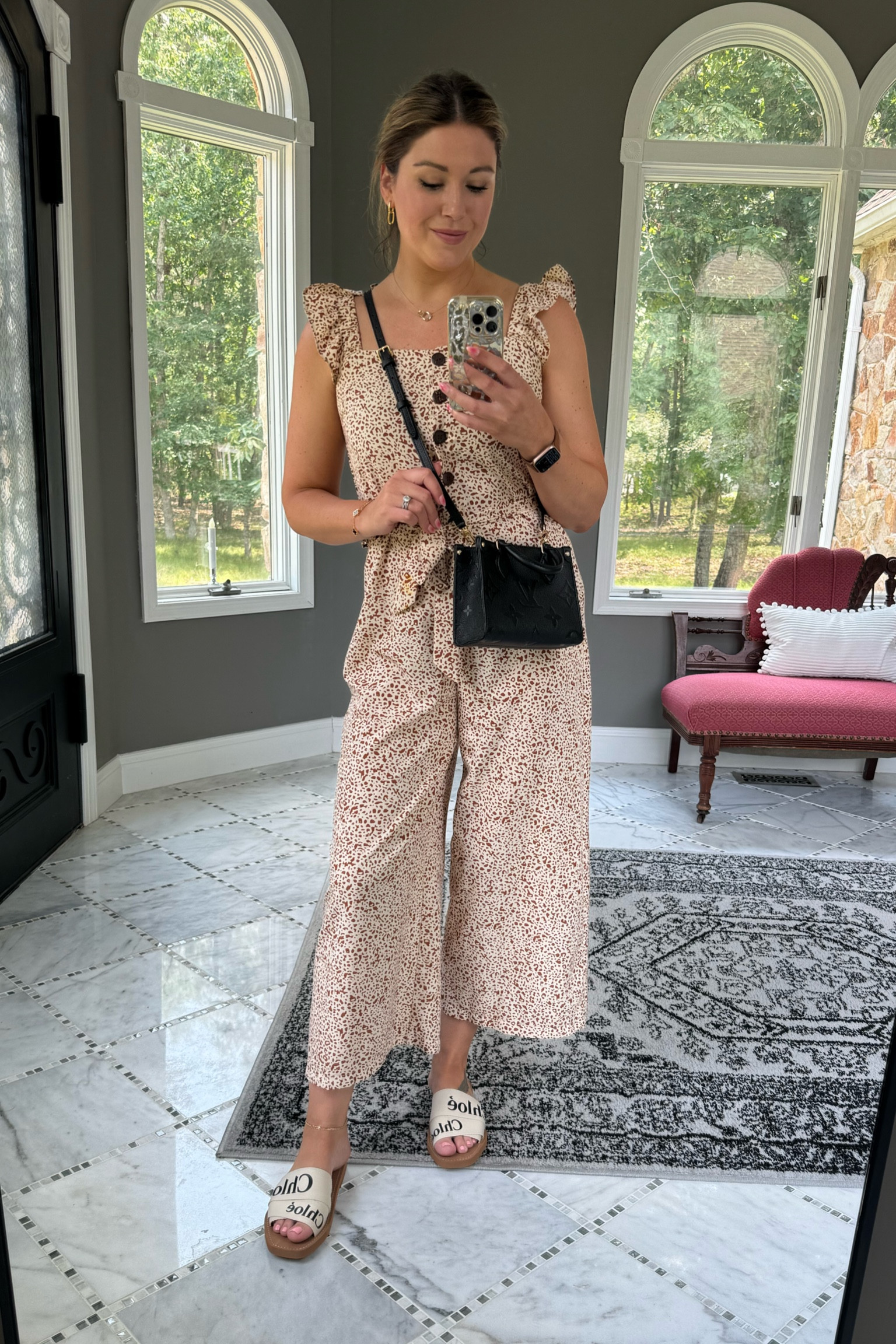 Jumpsuit is on sale for $17! 

Fall transition look, summer vacation look, summer jumpsuit, neutral looks, elevated casual, office looks, work wear, work outfits, Chloe sandals, designer looks, designer pieces, mixing high end and low end, neutral mom style, neutral outfit, SAHM outfits, SAHM looks, mom outfits, millennial outfits, over 30 style, casual style, casual look, easy outfits, over 30 mom outfits, casual outfits, everyday style, everyday looks, everyday outfits, simple outfit, affordable style, affordable fashion, affordable outfit, vanilla girl, vanilla girl aesthetic, neutral looks, neutral style, neutral outfit 

#LTKWorkwear #LTKStyleTip #LTKFindsUnder50