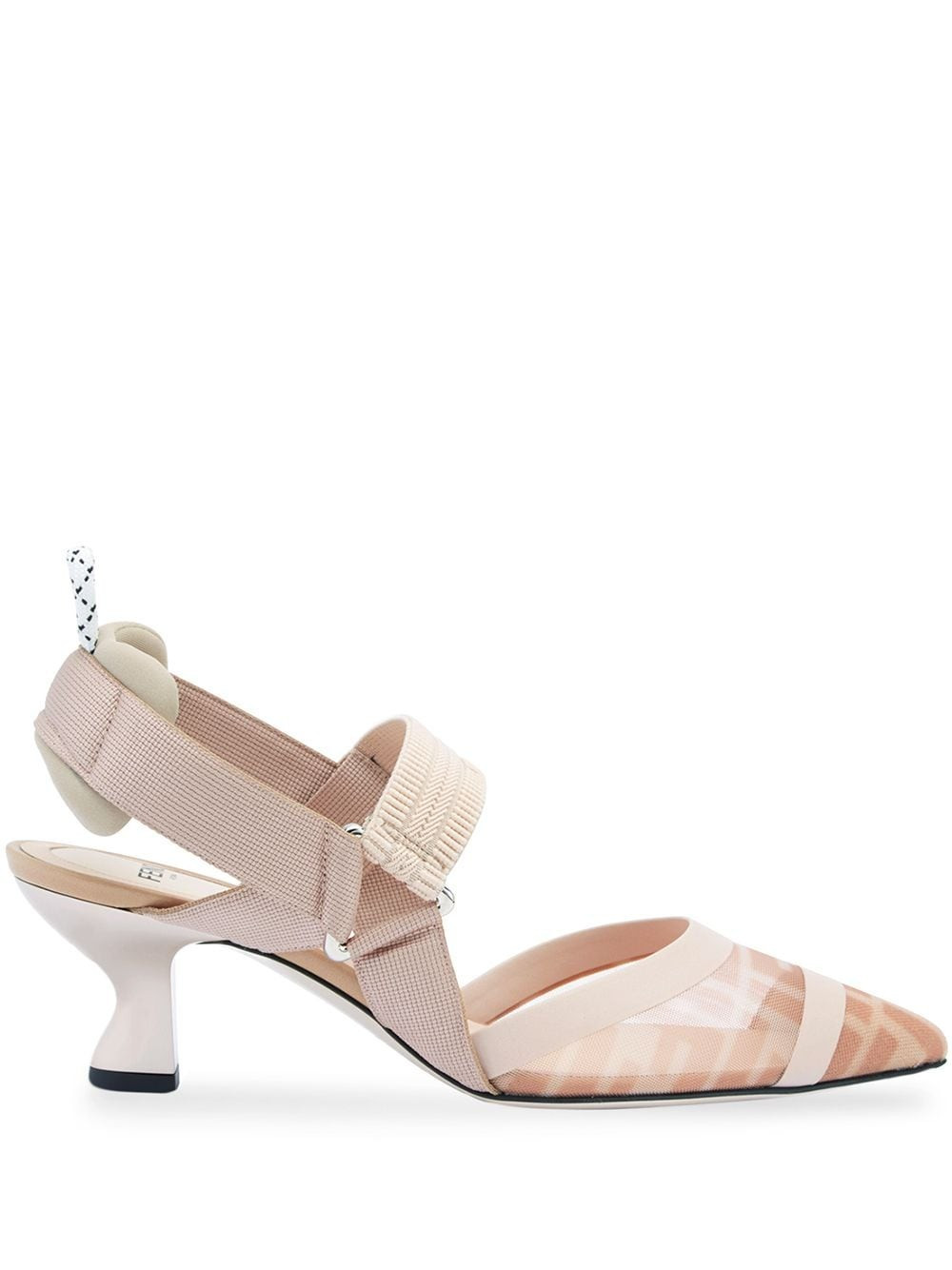 FENDI Colibrì pointed-toe heeled pumps - Pink | Farfetch Global