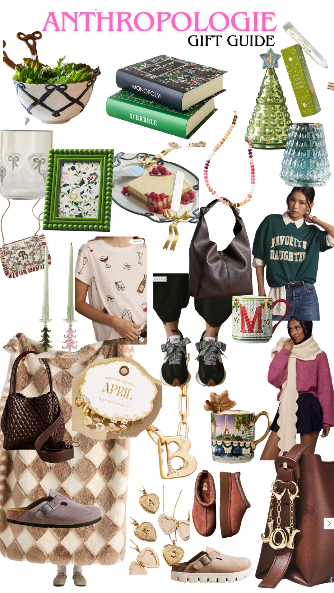 These Anthropologie finds are so good!! Clear everyone on your list in one place with these highly rated gifts! Loving all the shoes, purses, drinkwear, jewelry, and home goods 🫶🏼🌲🥂

#LTKCyberWeek #LTKGiftGuide #LTKSaleAlert