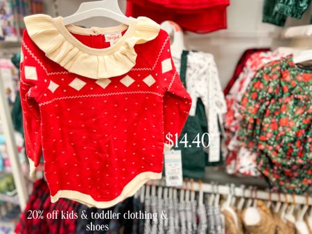 20% off kids & toddler clothing & shoes
Baby / toddler Christmas outfits for family photoshoot
Cat & Jack Holiday collection 
Baby girl / baby boy
Toddler fashion

#target #targetminis #catandjack #christmas 

#LTKstyletip #LTKsalealert #LTKbaby