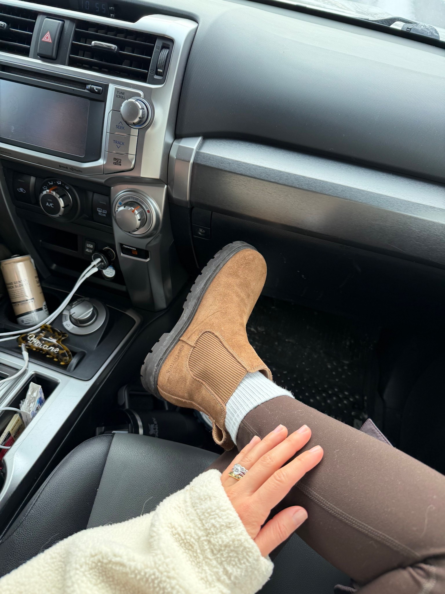[1/20/26] obsessed with these boots for the cooler temps, pair well with everything | Birkenstock Highwood Slip On boot, I’m wearing EU 36 and am a true size 6 in boots and needed to pair with a thicker sock! Available in 3 other color options, I’m wearing the color Dark Tea

#LTKSeasonal