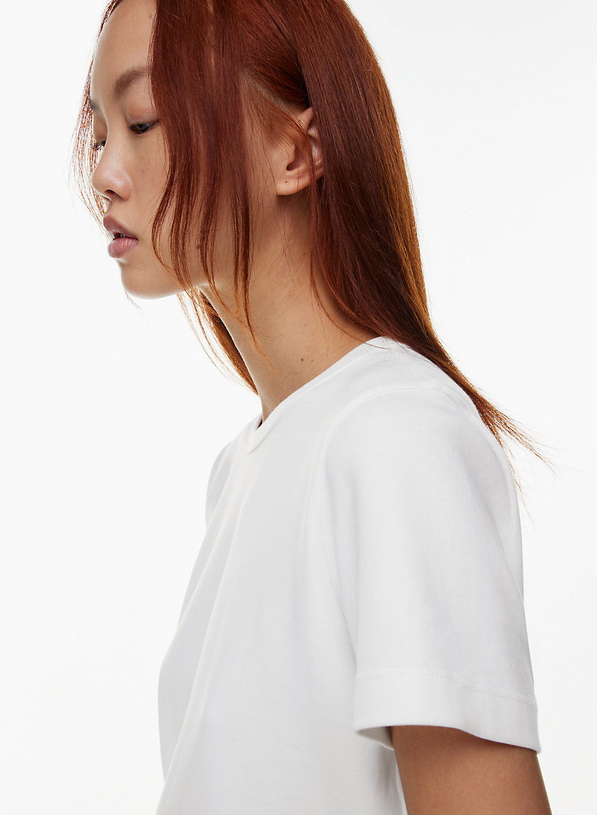 Aritzia Babaton Women's Wirth T-Shirt in White | Small | Aritzia