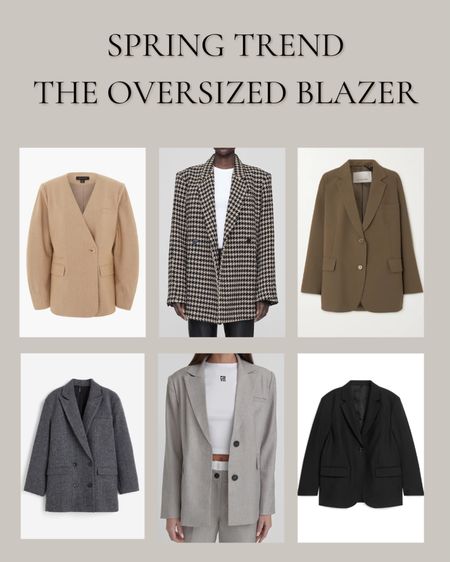 Oversized blazers: a must-have spring trend

Spring trends, office siren, office outfits, workwear, casual workwear 

#LTKeurope #LTKworkwear #LTKstyletip