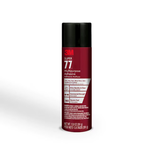 3M Super 77 Spray 13.8-oz Spray Adhesive | Lowe's