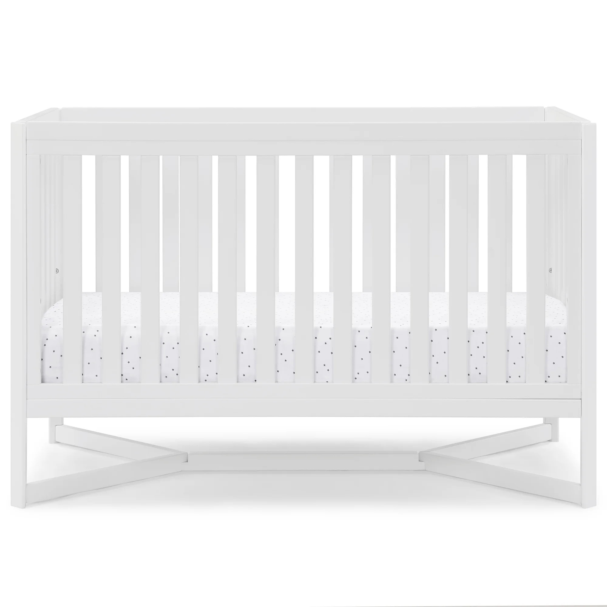 Delta Children Tribeca 4-in-1 Baby Crib, Bianca White - Walmart.com | Walmart (US)