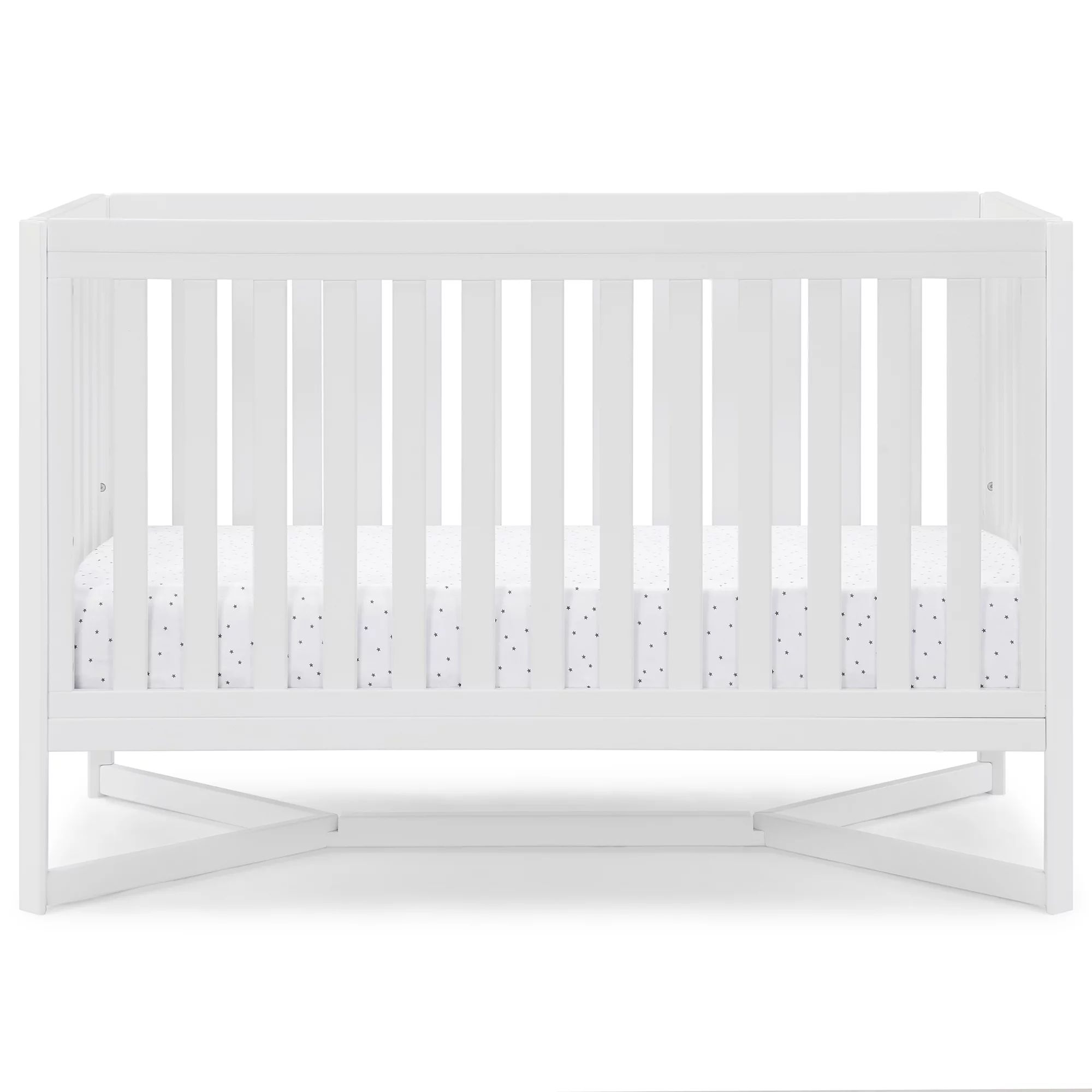 Delta Children Tribeca 4-in-1 Baby Crib, Bianca White - Walmart.com | Walmart (US)