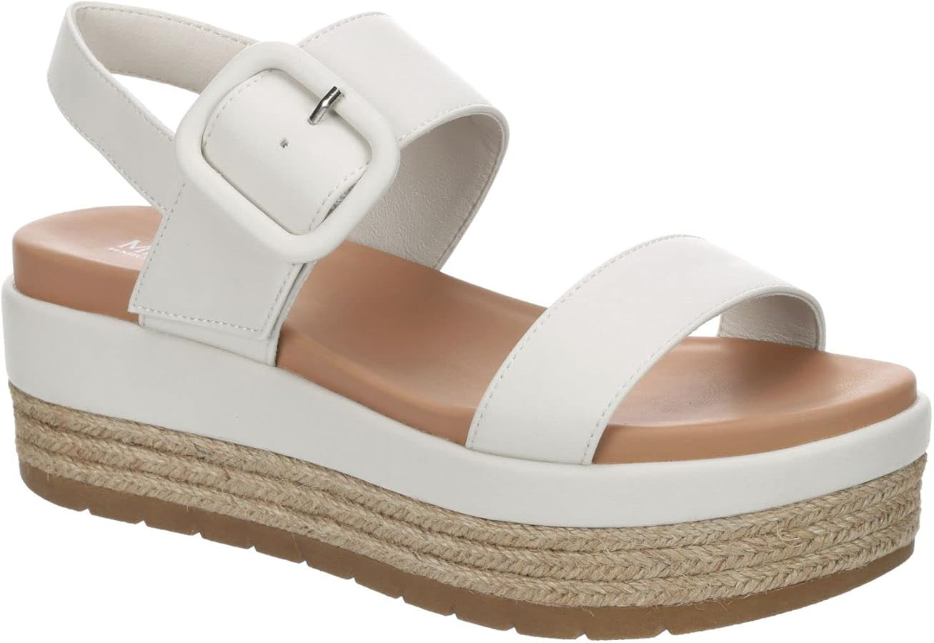 Michael By Michael Shannon Kira - Women's Classic Open Toe Espadrille Casual Strappy Summer Platf... | Amazon (US)