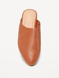 Faux-Leather Mule Shoes for Women | Old Navy (US)