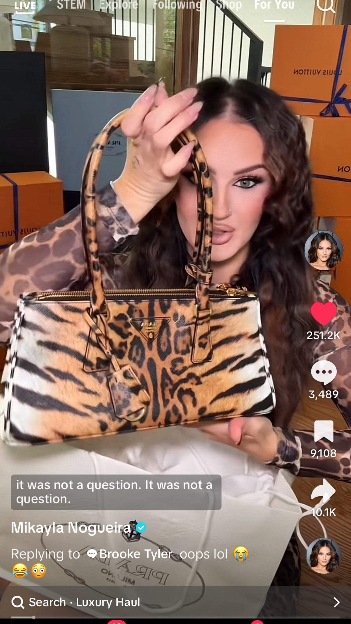 Dying over this Prada bag Mikayla Nogueira bought 🤤 

#LTKStyleTip #LTKItBag #LTKSeasonal