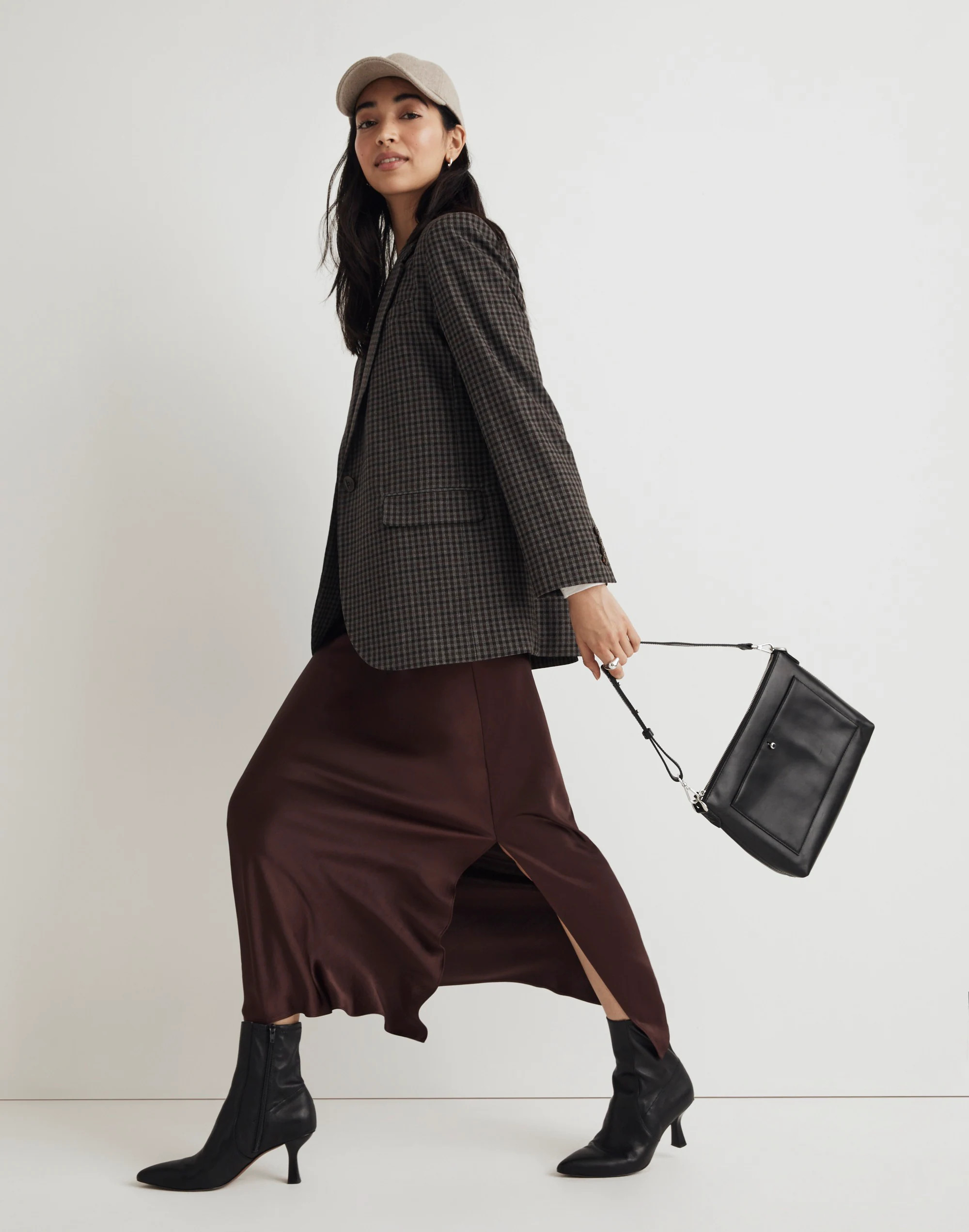 Satin Maxi Slip Skirt | Madewell