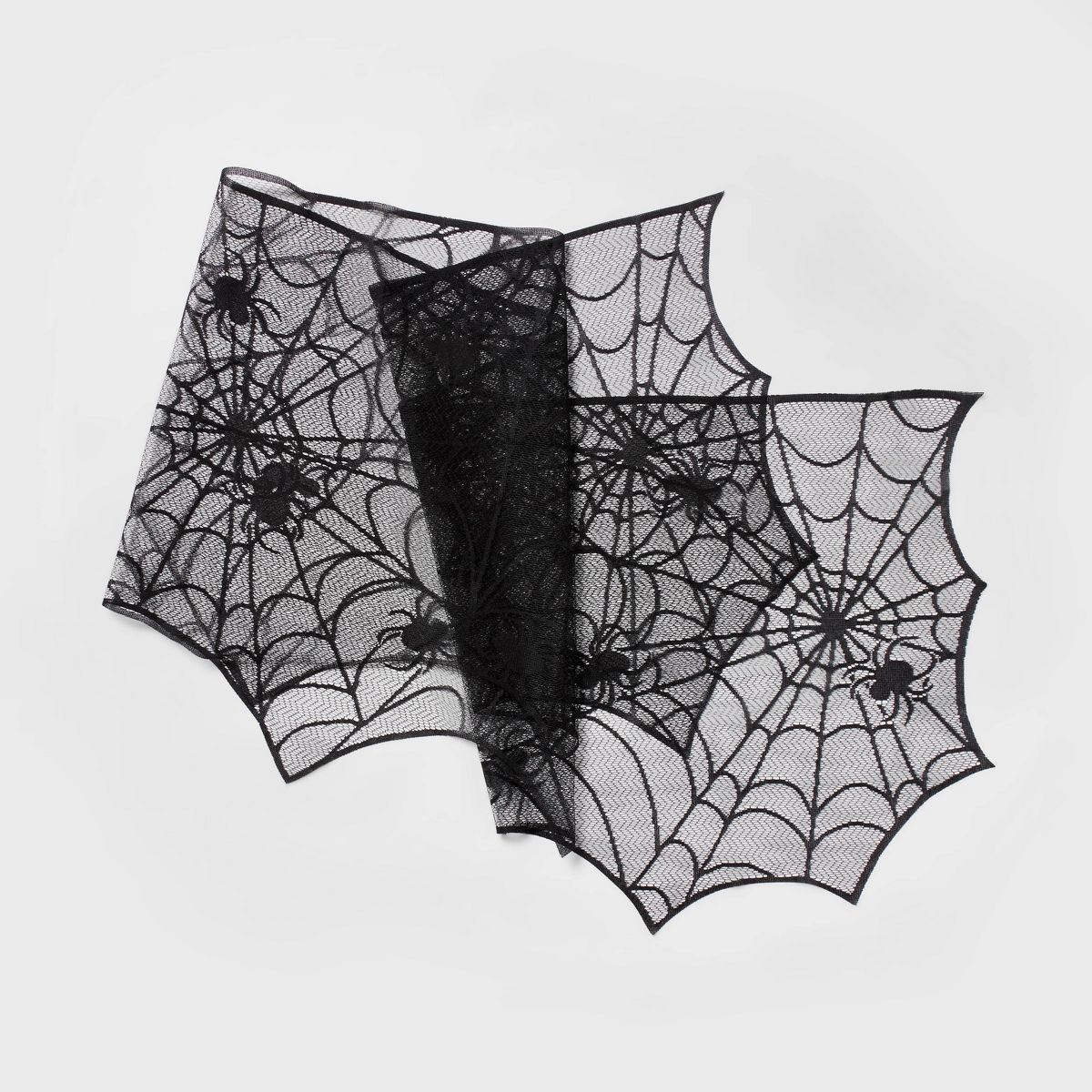 80" Spider Lace Mantel Scarf Halloween Decorative Prop - Hyde & EEK! Boutique™ | Target