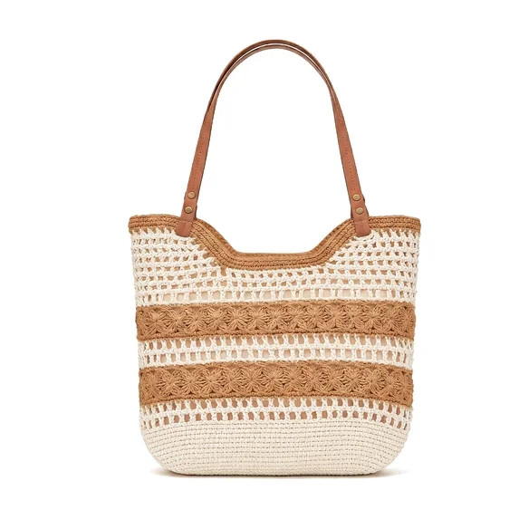 Peicees Small Crochet Beach Bag For Women- Woven Boho Purse Knitted Shoulder Bag For Summer Vacat... | Walmart (US)